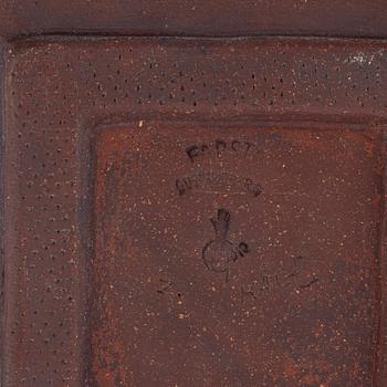 Wilhelm Kåge,  a 'Farsta' stoneware bowl, Gustavsbergs Studio, 1955.