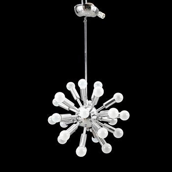TAKLAMPA, "Sputnik", 1970-tal. Höjd ca 73 cm.