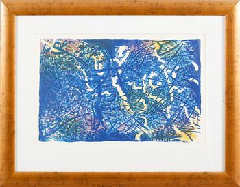 KARL AXEL PEHRSON, färglitografi, signerad och daterad -62, numrerad 144/150.