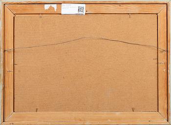 OLAVI LAINE, olja på pannå, signerad.