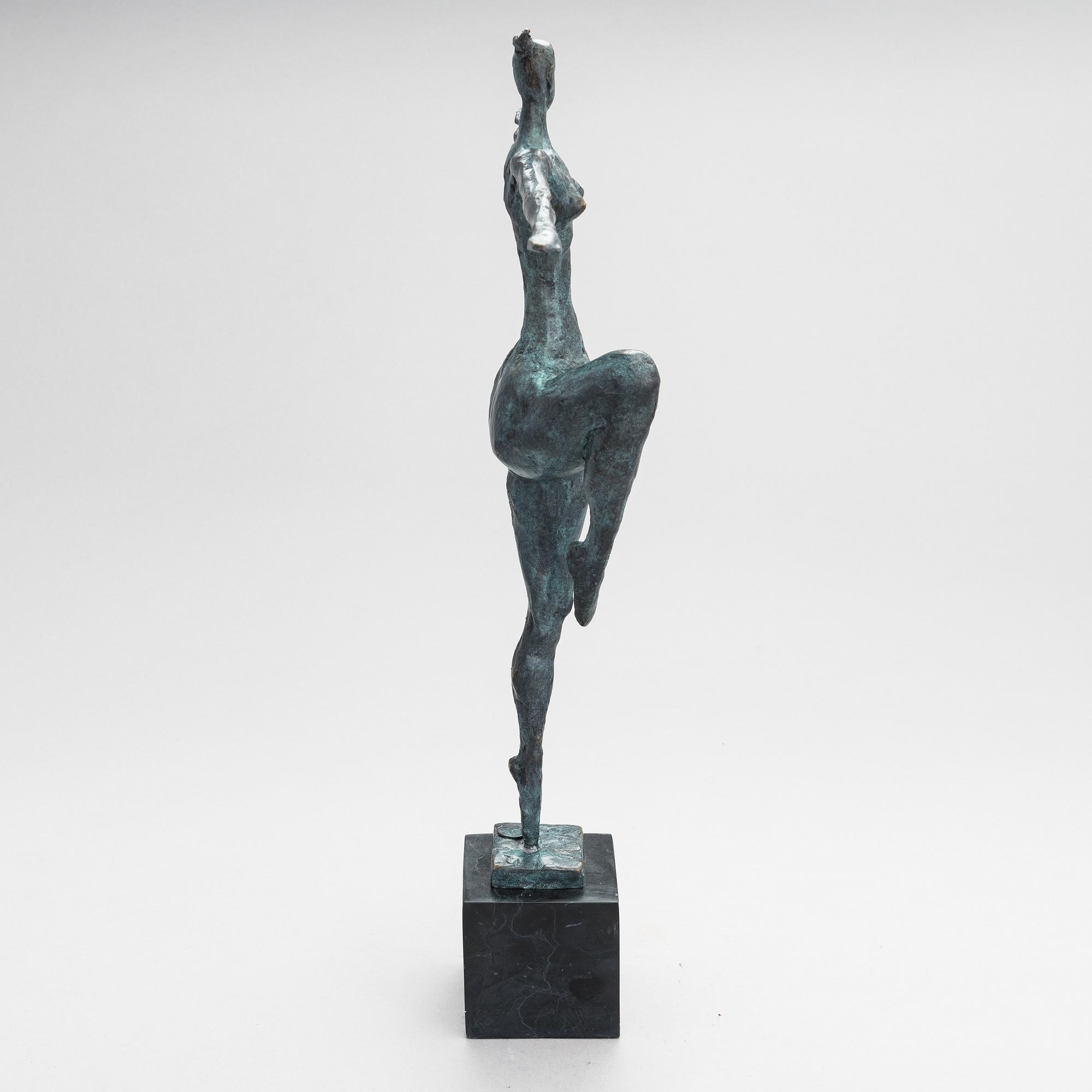 Miguel FernandoLopez, bronze, signed, foundry mark.