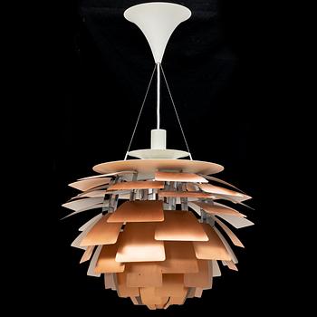 Poul Henningsen, taklampa "PH-Kotte / PH Artichoke", Louis Poulsen, Danmark.