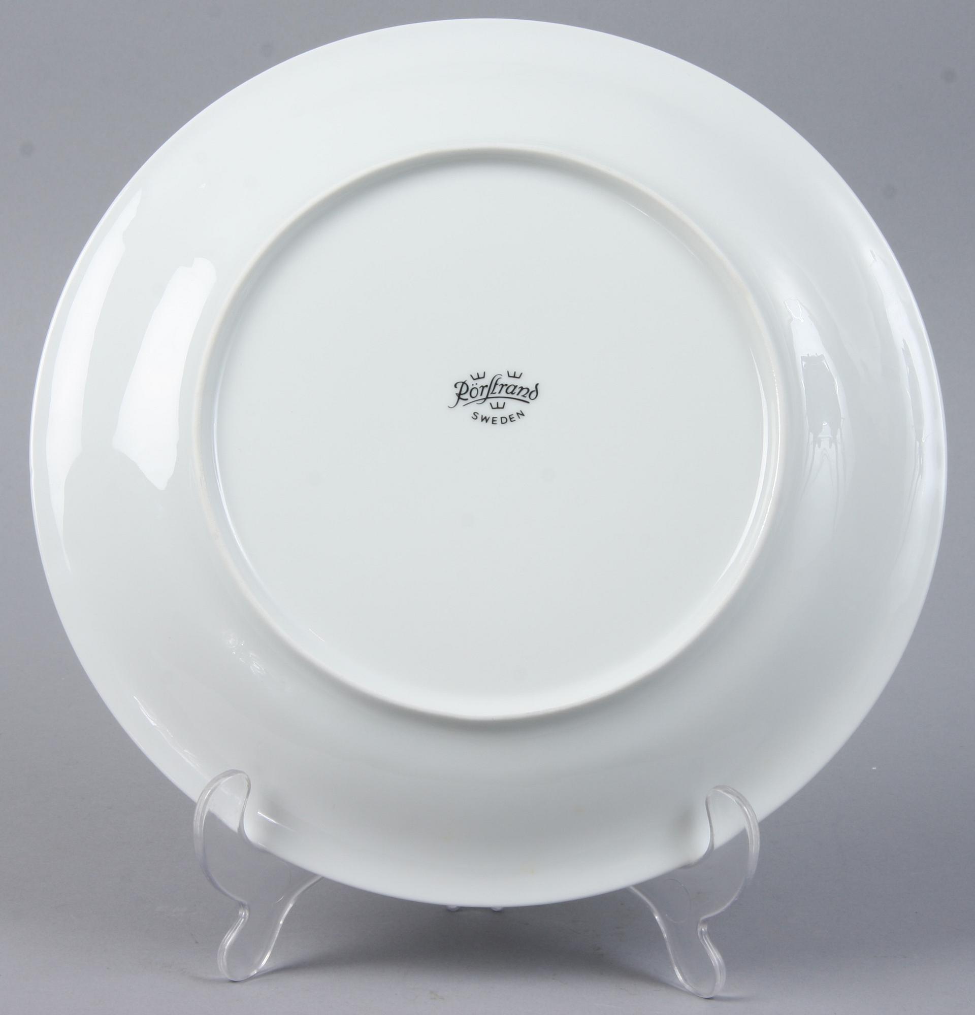 TALLRIKAR, 8 st, porslin, Rörstrand.