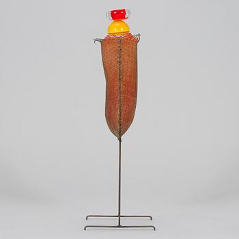 Markku Salo,  a glass sculpture, signed Markku Salo Nuutajärvi Notsjö 1991.
