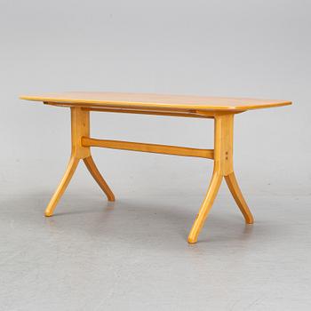 Carl Malmsten, a 'Stora salen' birch sofa table, second half of the 20th century.