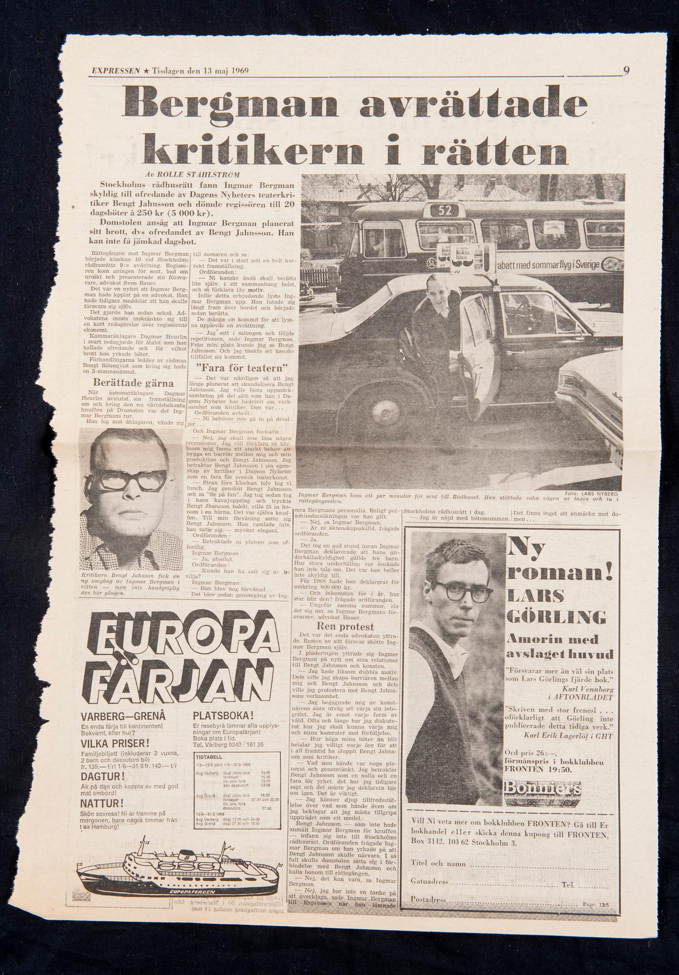 Anders Andersö, "Ingo Bergman".