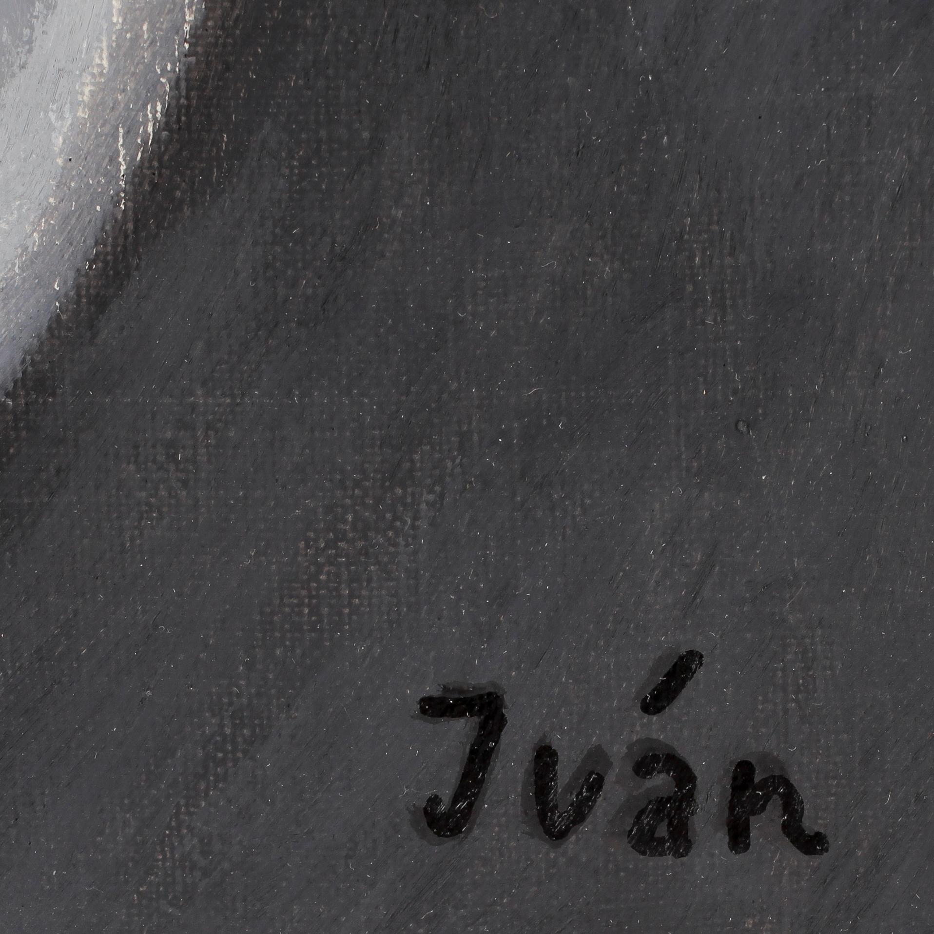 IVÁN GRÜNEWALD, olja på duk, signerad.