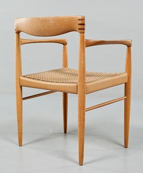 KARMSTOL, "250", H W Klein, Bramin Møbler, Danmark, 1950/60-tal.