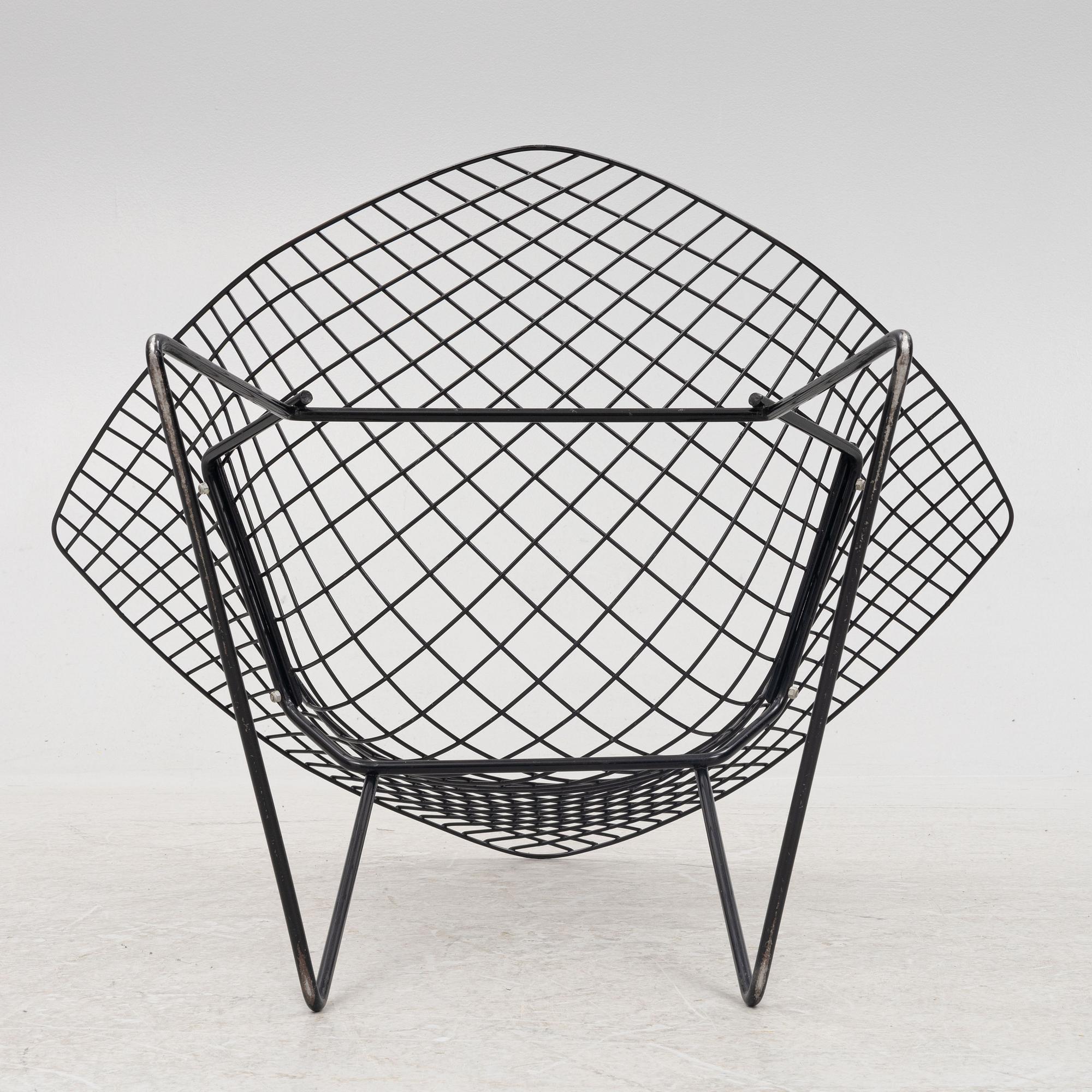 Harry Bertoia, "Diamond Chair", second half of the 20th century.