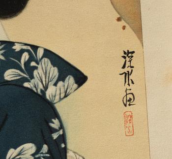 Ito Shinsui, "Grace", "Summer Fan" och "Fireworks".