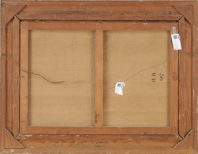 ANTON GENBERG, Olja på duk, signerad.