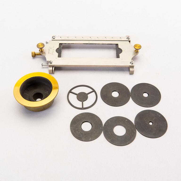 A Microscope and a Barograph first half of the 20th century.