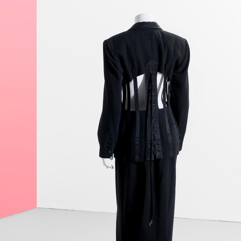 SUIT, Jean Paul Gaultier, "Vault Cage Jacket", 1984/85.