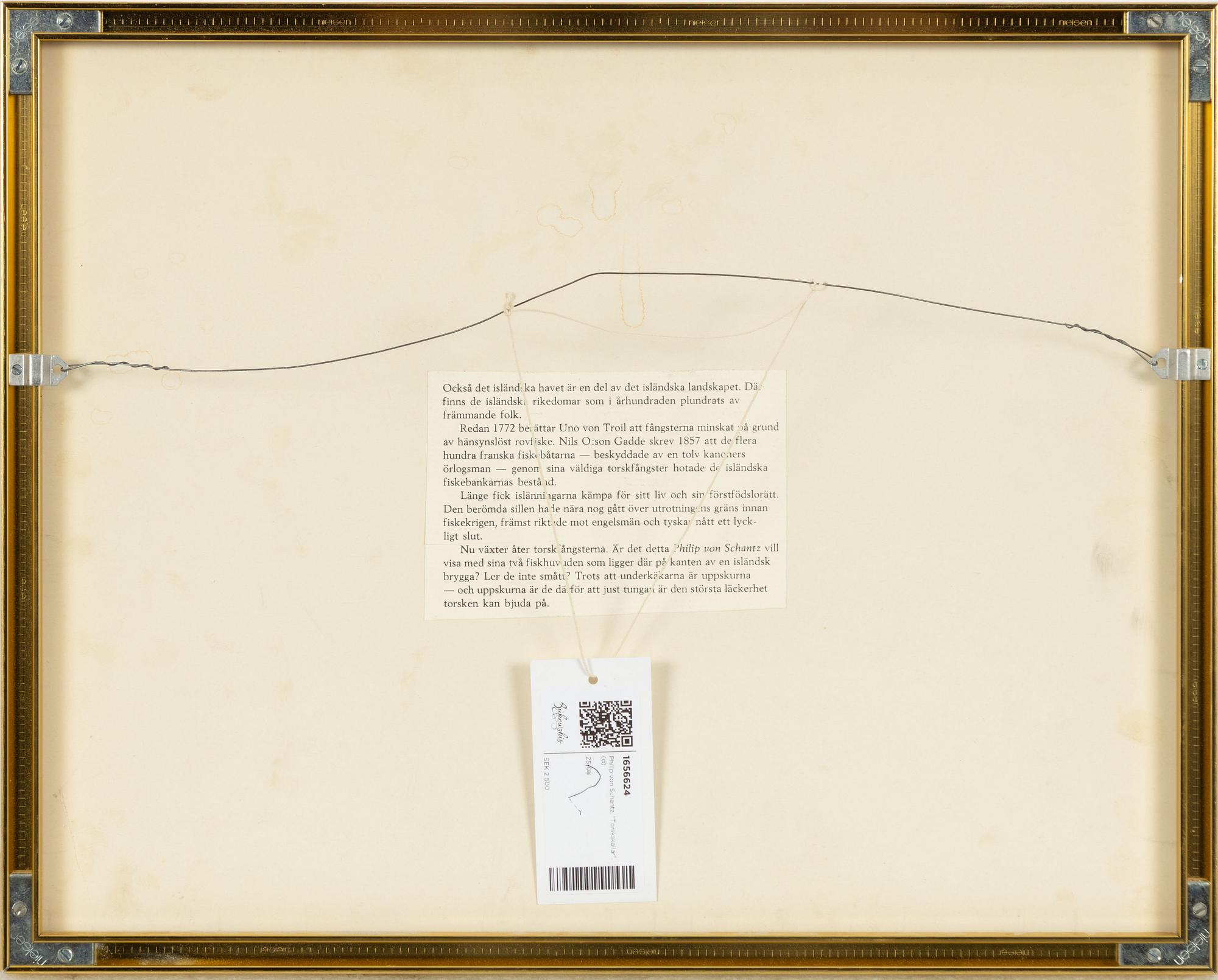 Philip von Schantz, "Torskskallar".