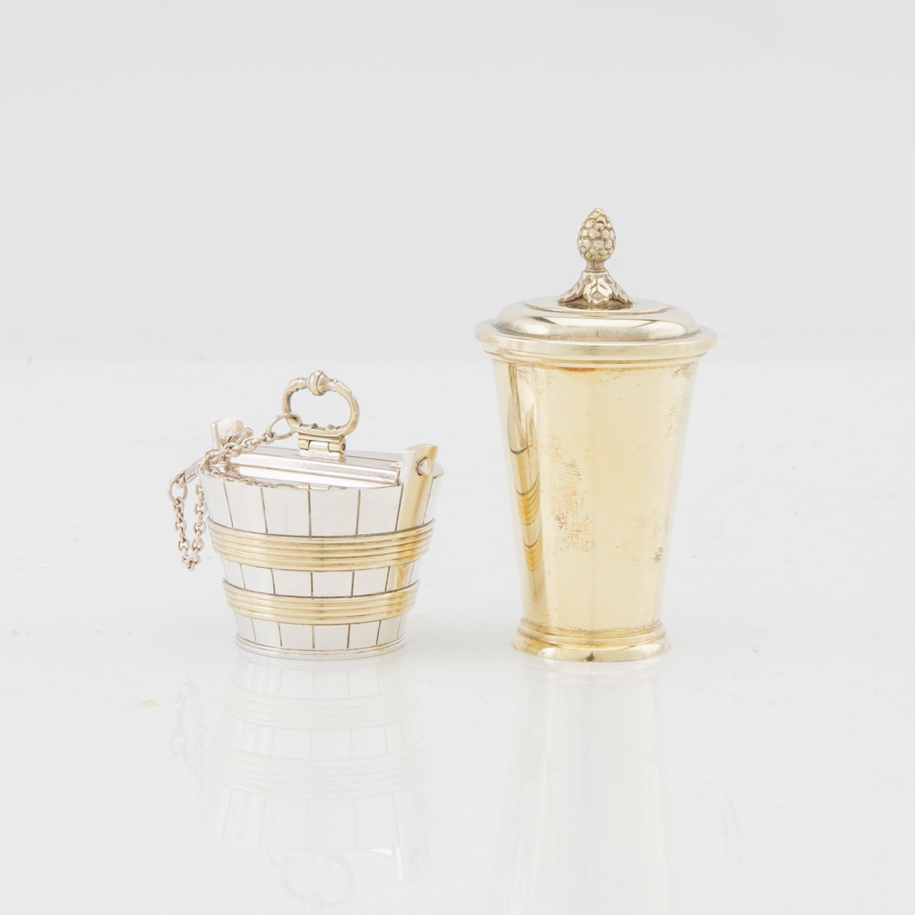 "The Swedish Silver Treasure," 10 miniatures, silver, GAB Uppsala 1981.