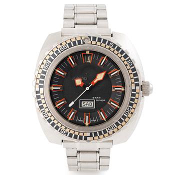 Enicar, Sherpa Star Diver, armbandsur, 44 mm.