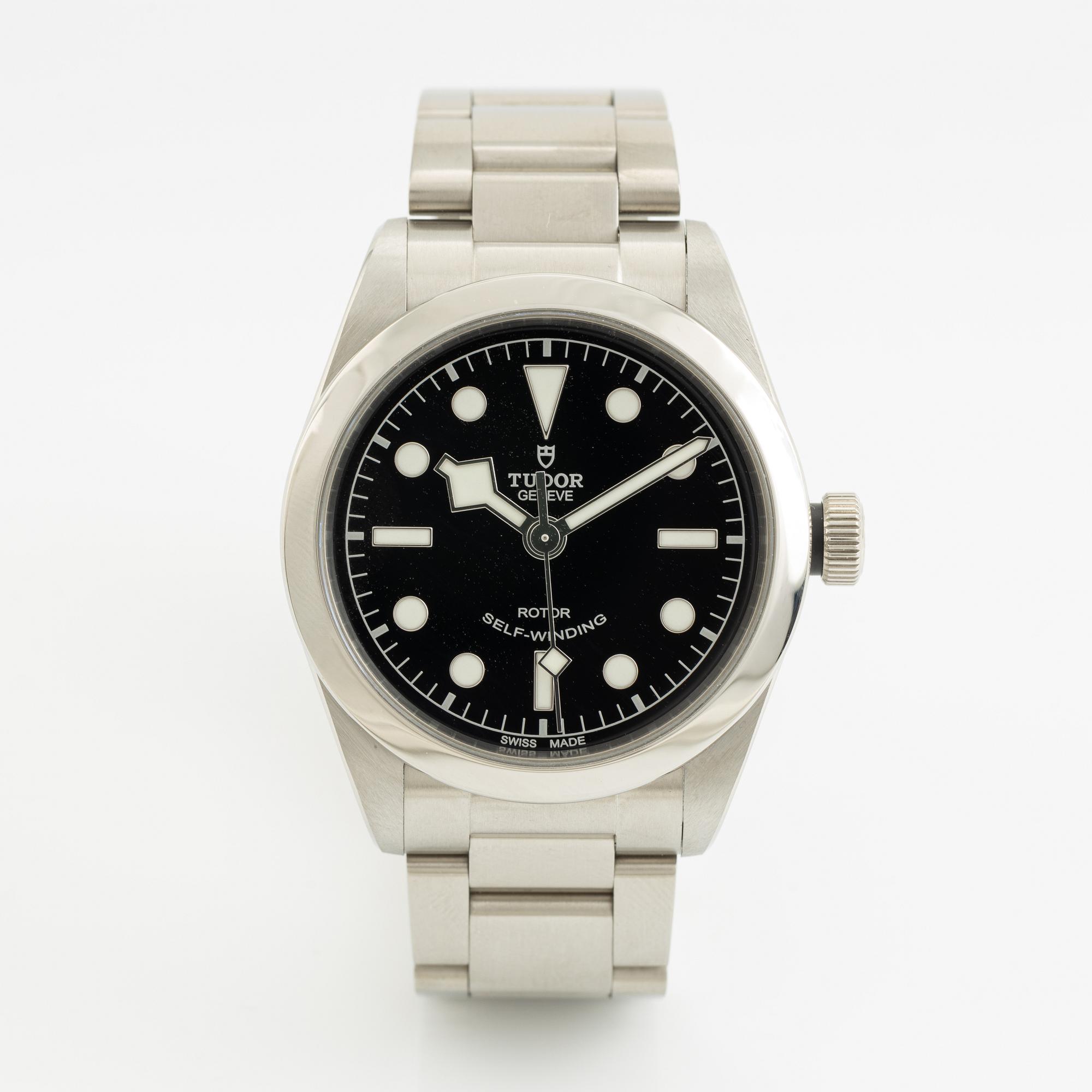 Tudor, Black Bay 36, armbandsur, 36 mm.