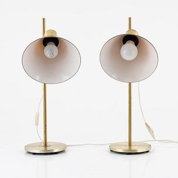 A pair of model 6411 table lights, Falkenbergs Belysning.
