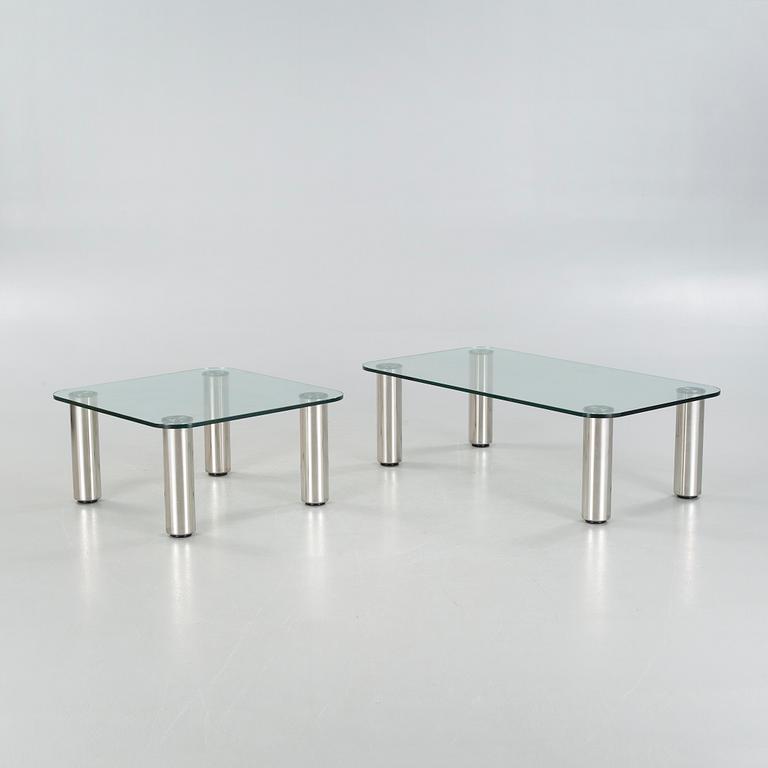 MARCO ZANUSO, 2 soffbord, "Marcuso", för Zanotta, Italien, modell lanserad 1969.