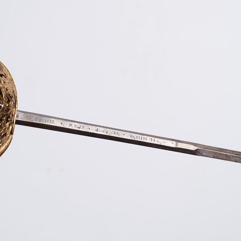 Basket-hilted Rapier, first half of the 17th Century.