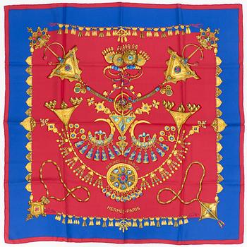 Hermès, scarf, "Parure de sables".