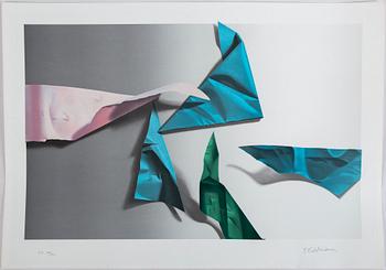 YRJÖ EDELMANN, lithograph in colours, 1983, stamped signature EA VIII/XV.