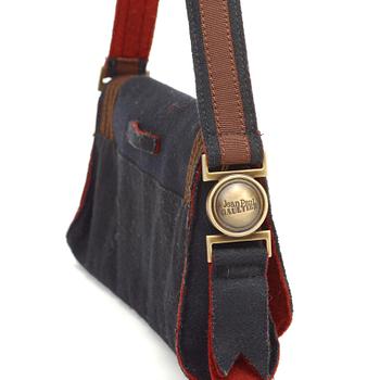 A shoulder bag by Jean Paul Gaultier.