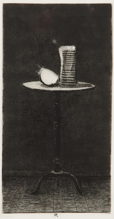 Pentti Kaskipuro, Still life on the table.