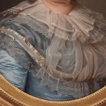 Adolf Ulrik Wertmüller, Porträtt av Madame Marie-Anne-Louise Genèt (1724-1796), kallad Lise.