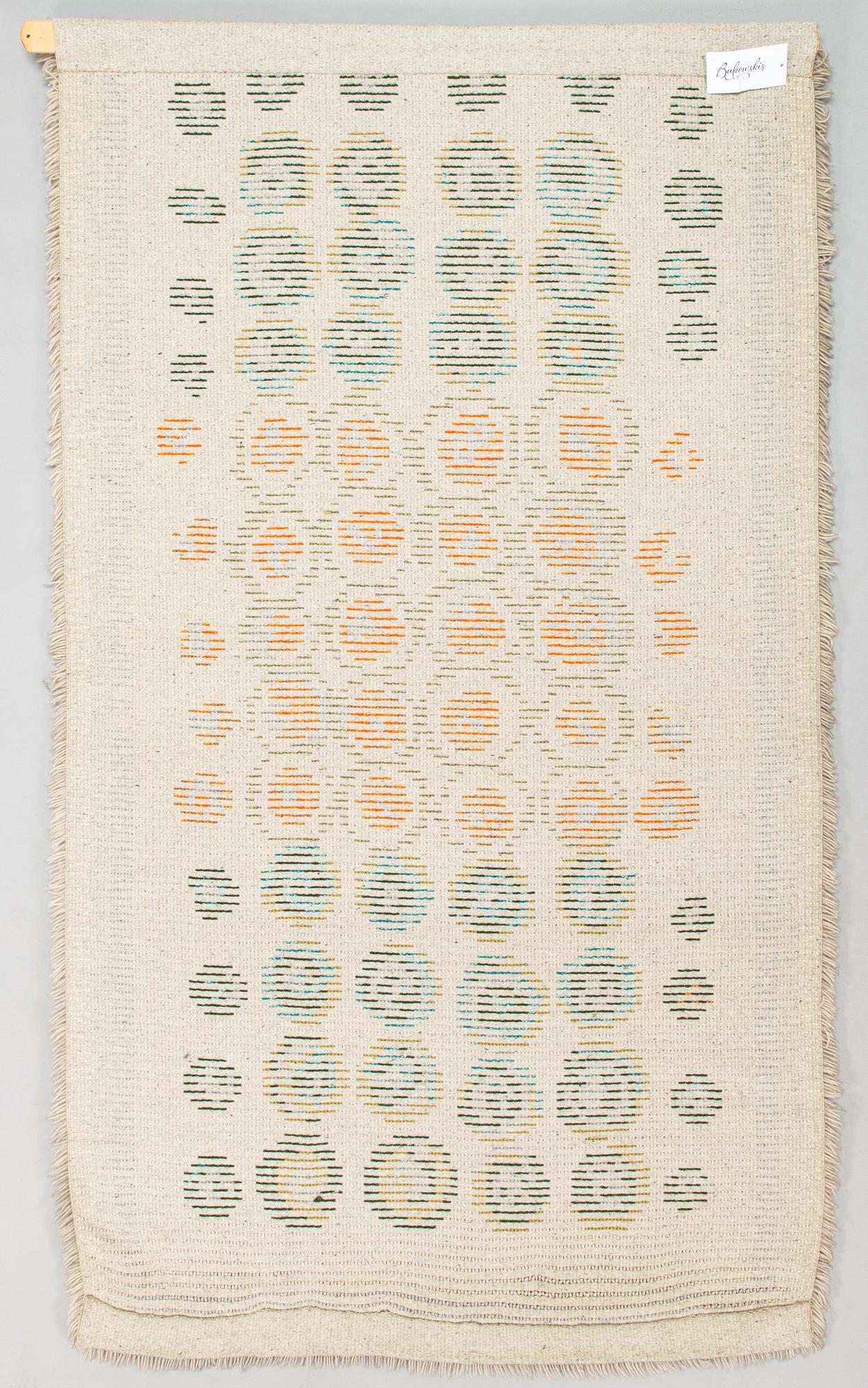 Rya, 1960-tal. Ca 165x95 cm.