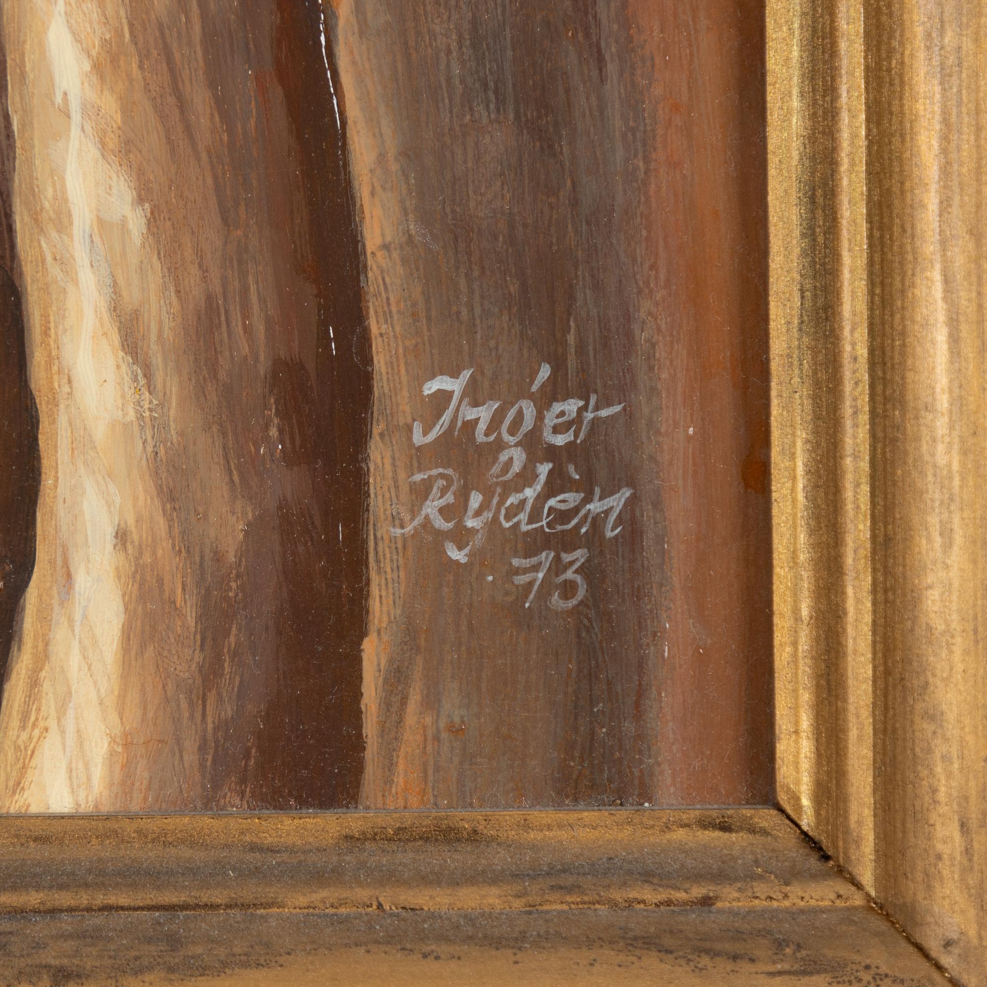 Inger Rydén, "Ensam levande".