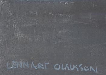 LENNART OLAUSSON, olja på duk, signerad.