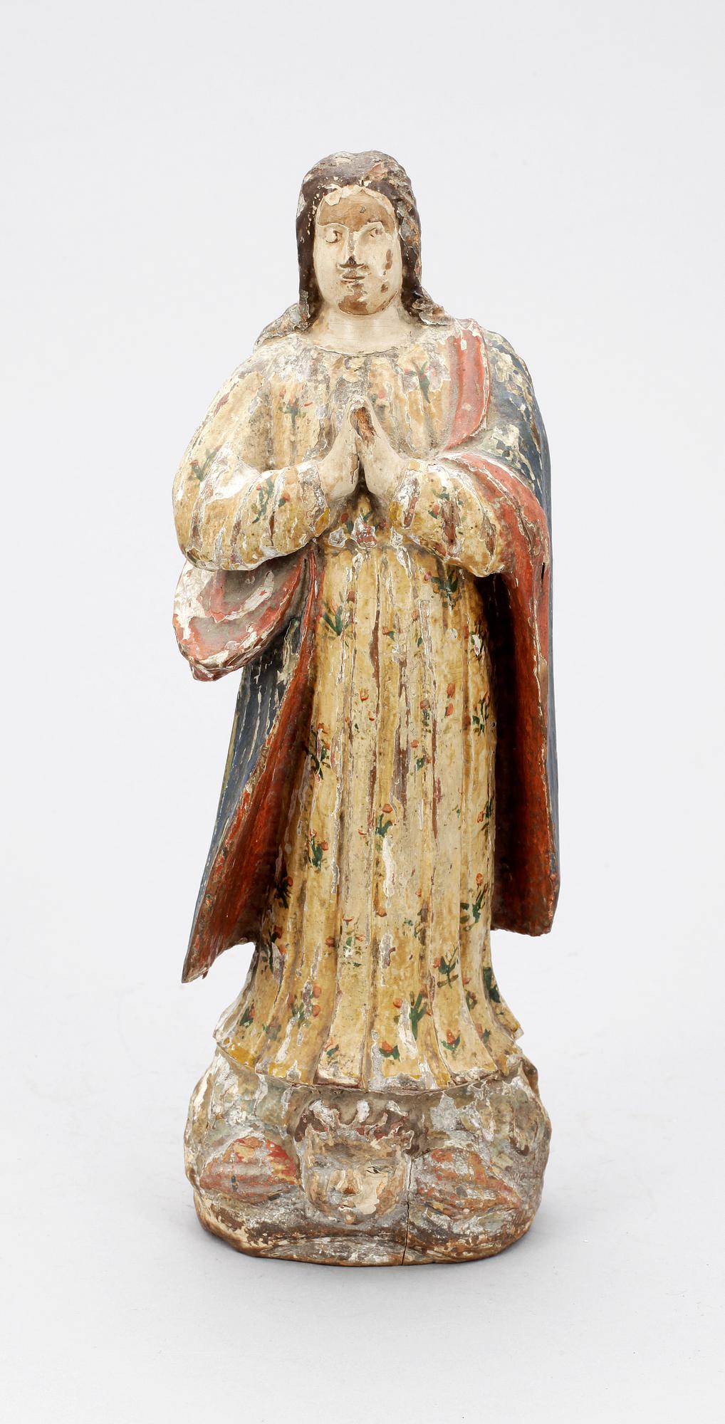 SKULPTUR, trä, 1700-tal.