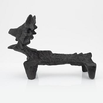 Olle Hermansson, a cast iron andiron, 'Räven', Husqvarna.