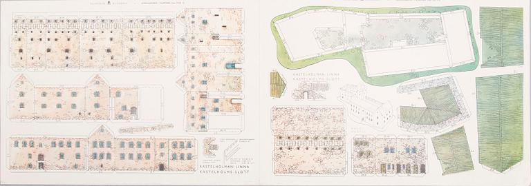 MODELLKARTONGER, CA 17 ST, papper, Allers Familj-Journal och Oy Tilgmann Ab, 1900-talets första hälft.