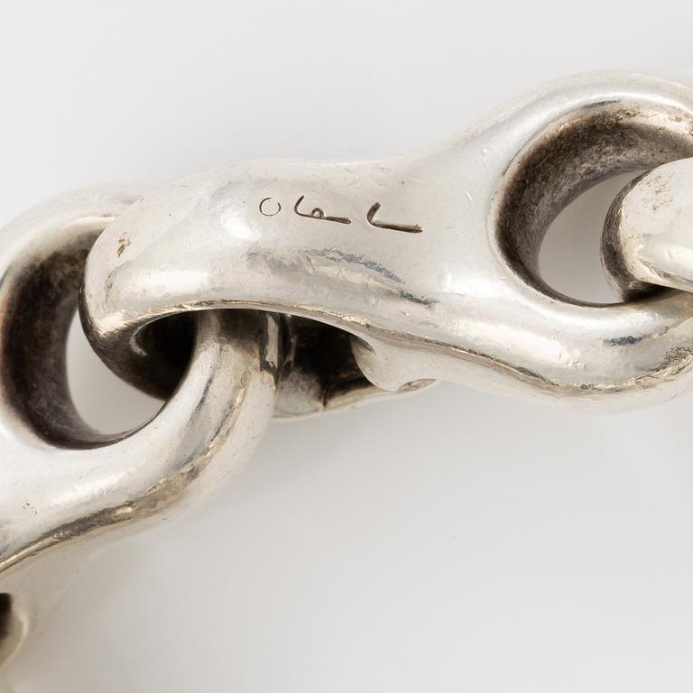 Ole Lynggaard, armband, sterlingsilver, "Giga", Danmark.