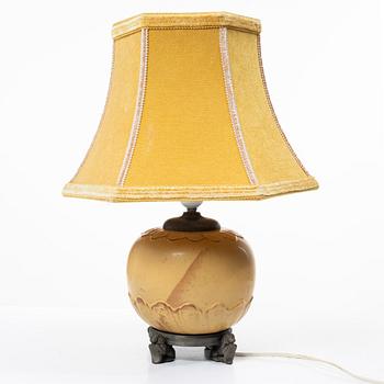 Table lamp, first half of the 20th century.