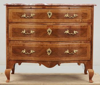 BYRÅ, senbarock, brännmärkt IHF, Johan Hugo Fürloh, Stockholm 1740-tal.