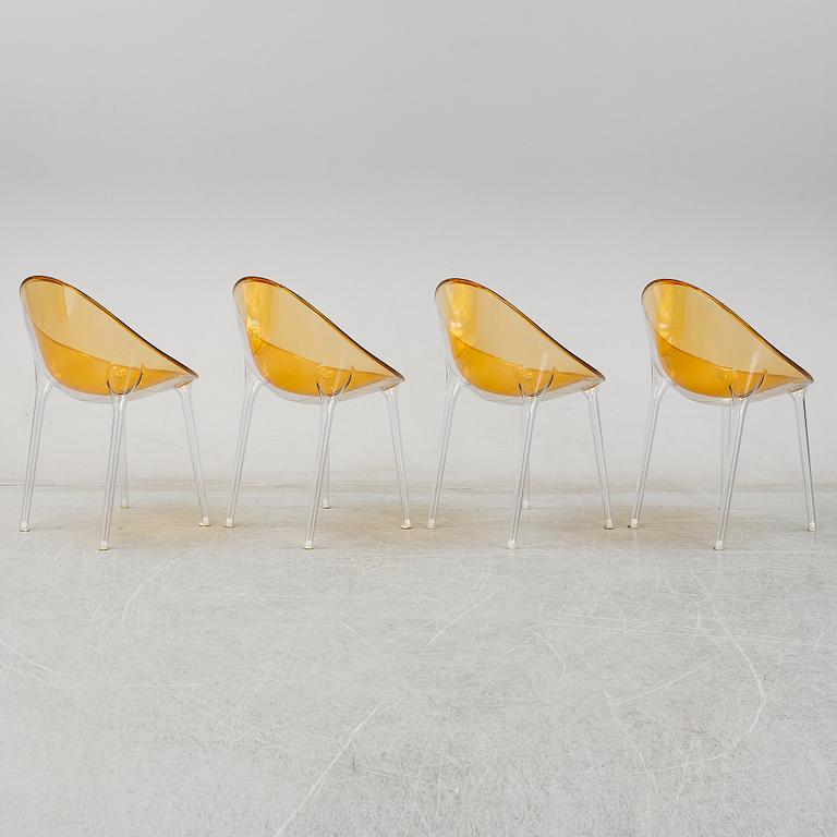 Philippe Starck, stolar 4 st, "Mr Impossible" Kartell.