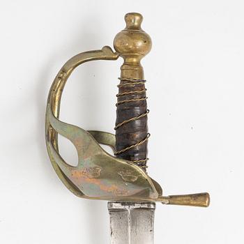 A Swedish cavalry sword 1773 pattern.