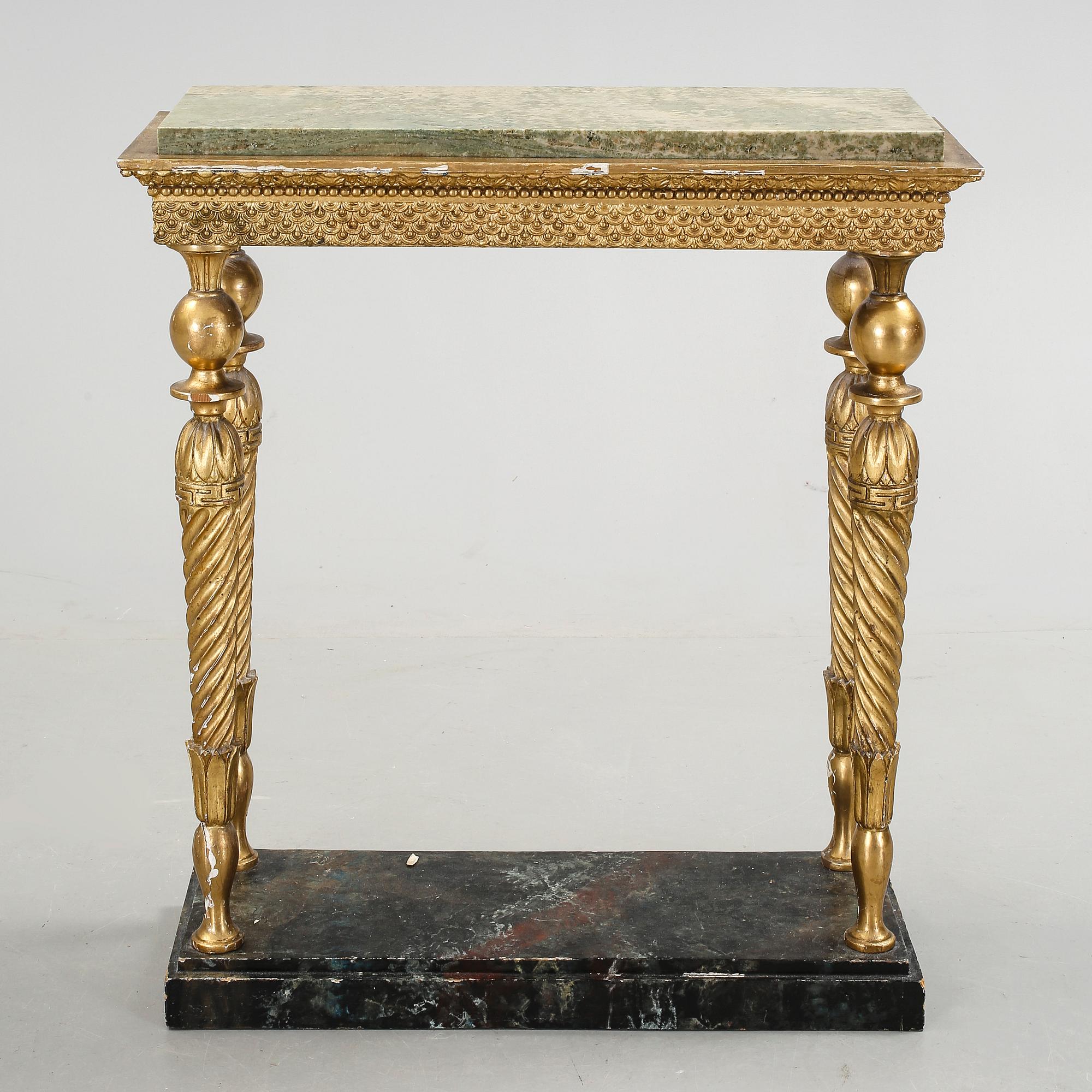 KONSOLBORD, sengustavianskt, omkr år 1800.