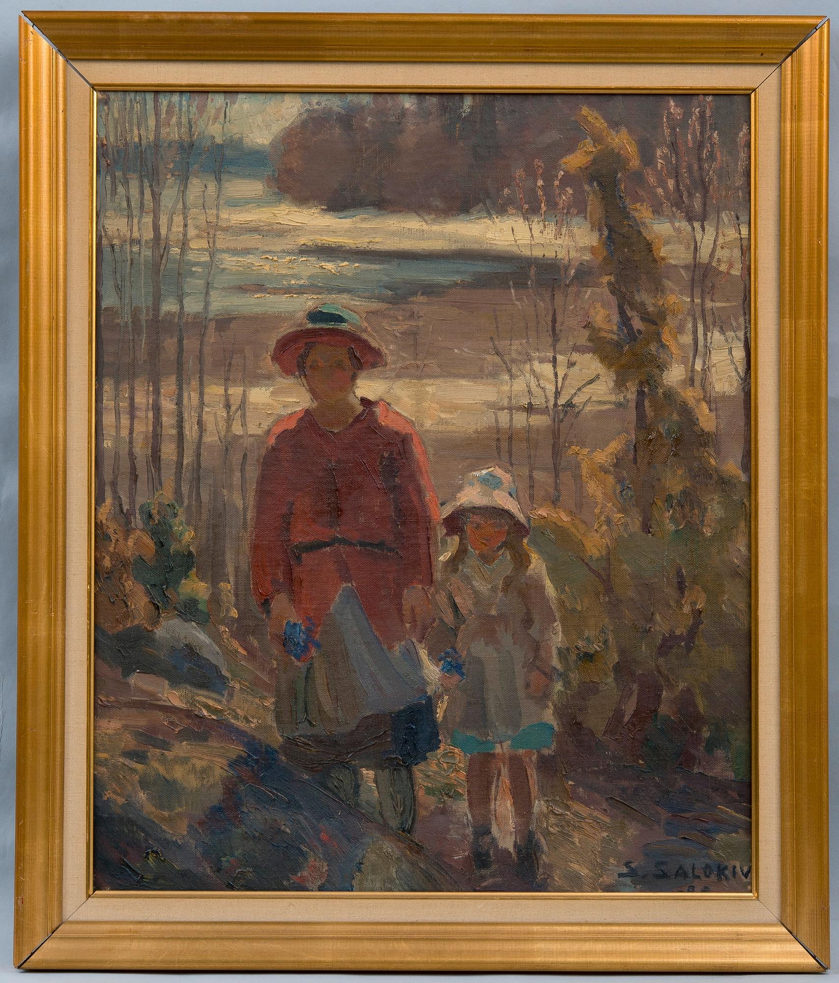 Santeri Salokivi, MOR OCH BARN.