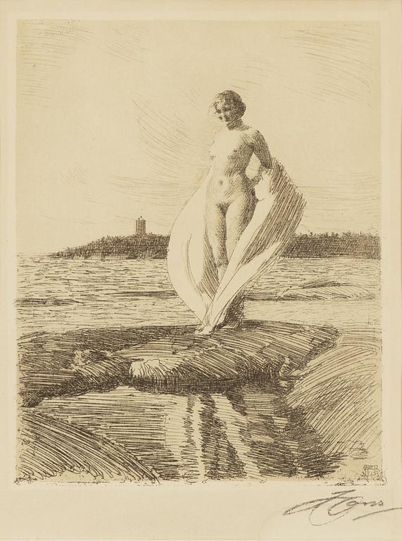 Anders Zorn, "Svanen".