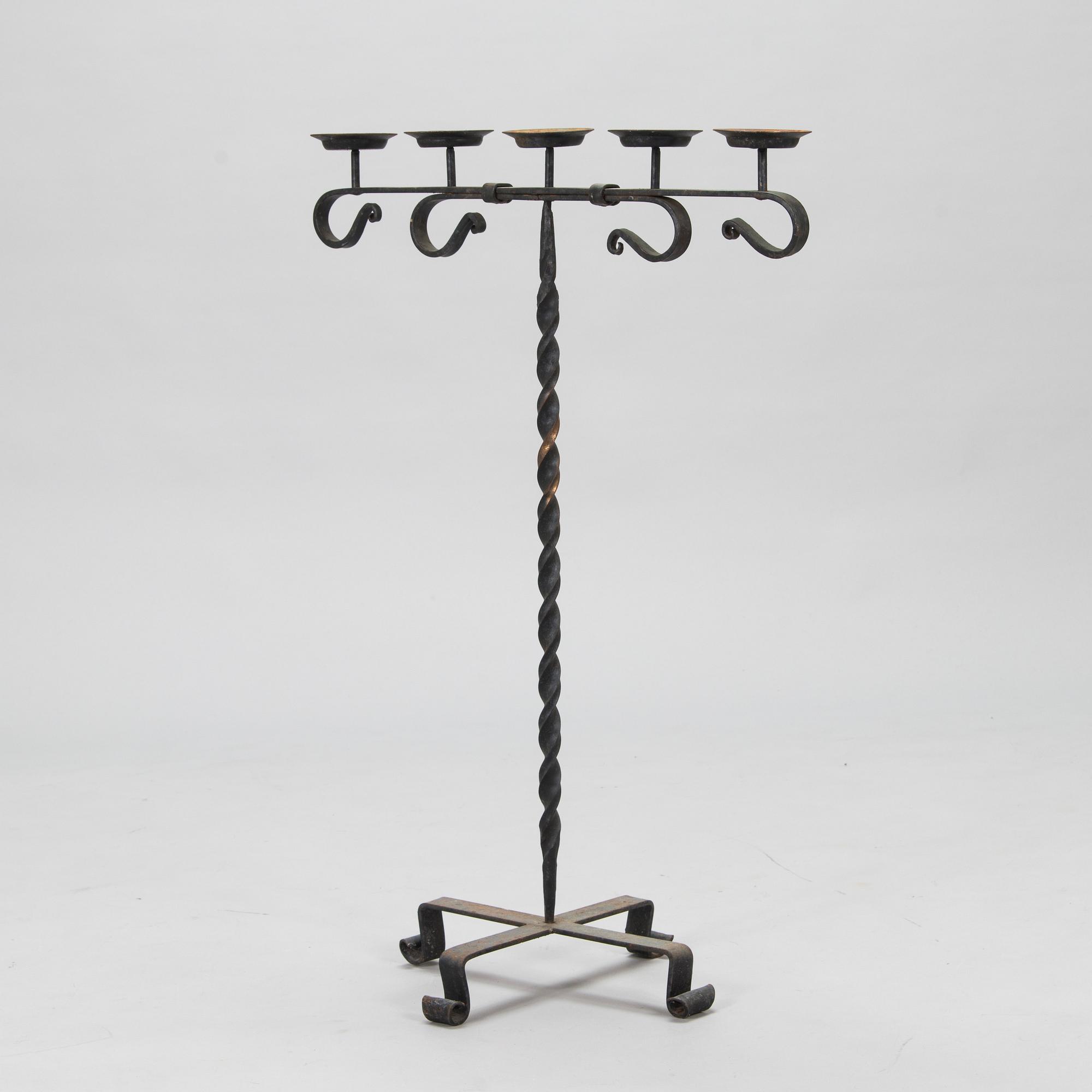 Golvljusstake, 1930-tal.