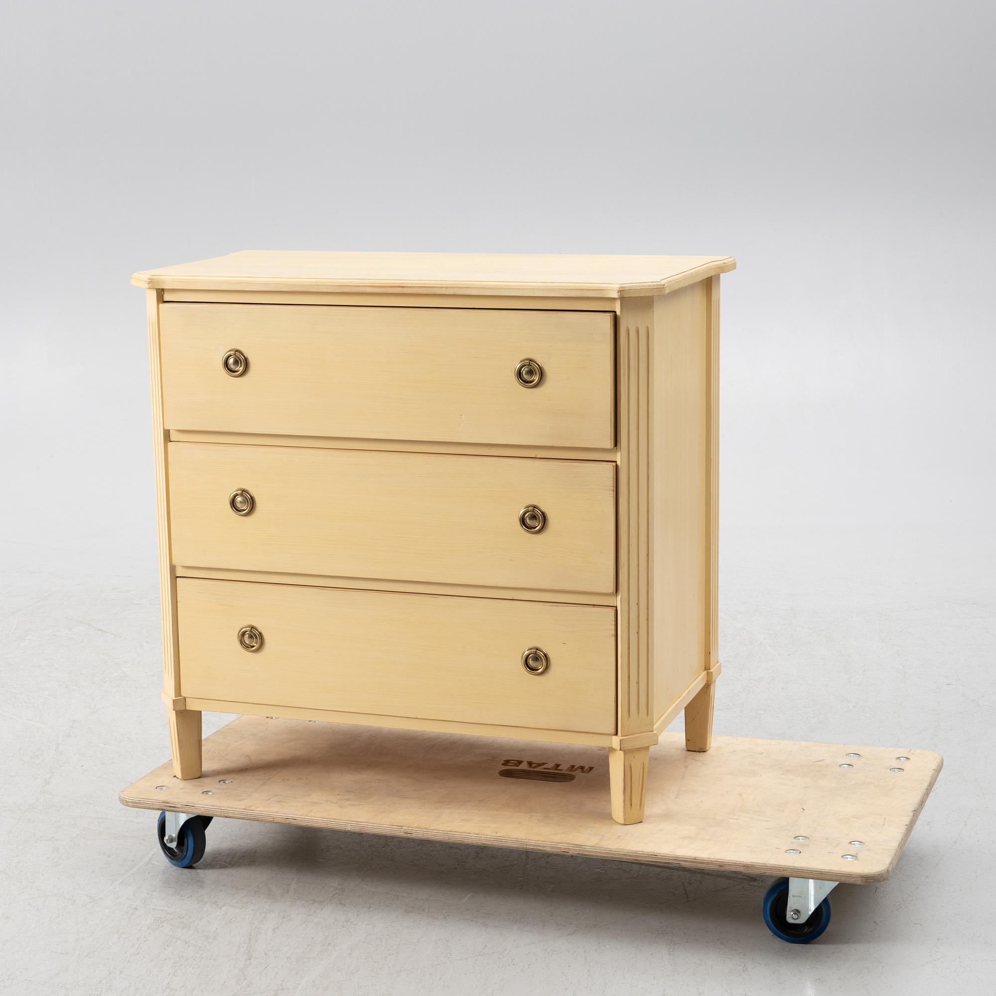 Byrå, Gustaviansk stil, 1900-talets andra hälft.