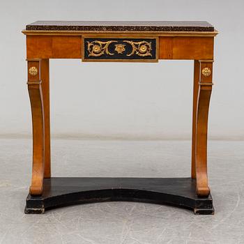 SPEGEL OCH KONSOLBORD svensk empire, Karl Johan, 1800-talets första hälft.