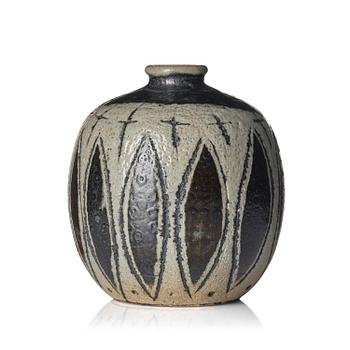 161. Anders Bruno Liljefors, a stoneware vase, Gustavsbergs Studio 1952.