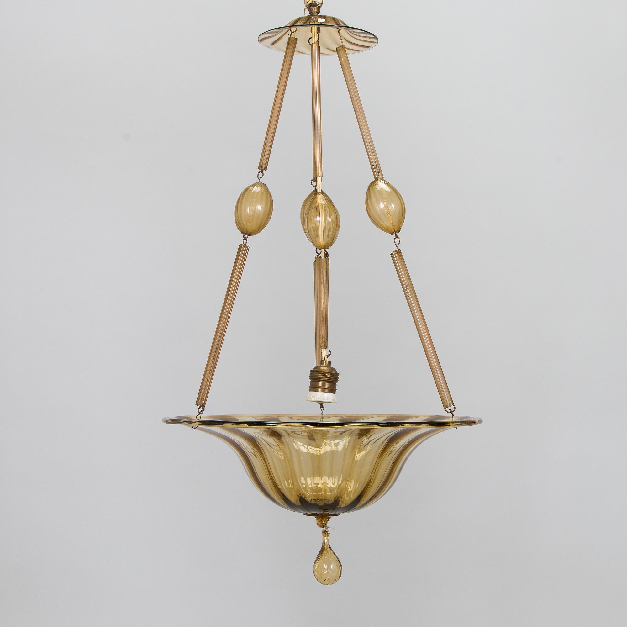 Taklampa, Art Deco, 1930-tal.
