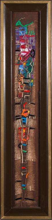 SOILE YLI-MÄYRY, olja på duk, signerad och daterad 1996.