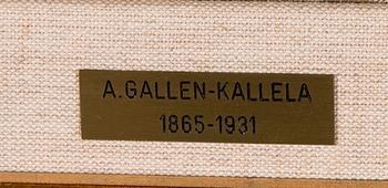 Akseli Gallen-Kallela, RAKENNUS.